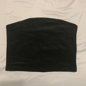 NWOT Black Sparkly Tube Top